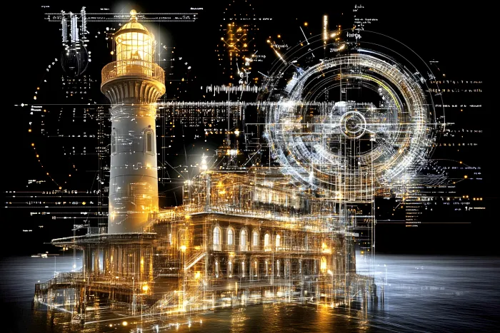 Kein Leuchtturm. Nirgends.